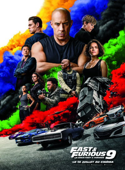 Fast and Furious 9 (Equipe) (Sortie 14 Juillet 2021)