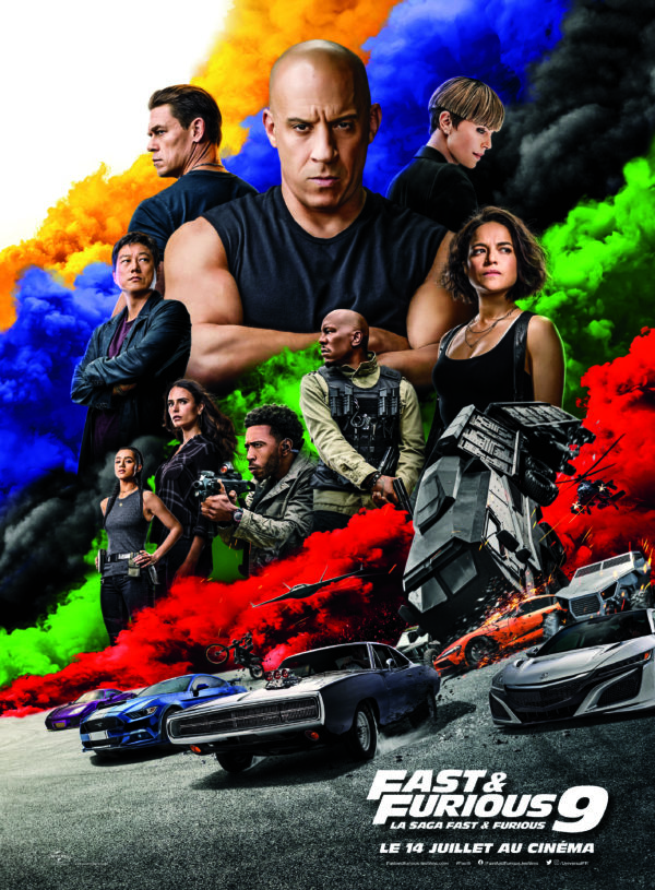Fast and Furious 9 (Equipe) (Sortie 14 Juillet 2021)